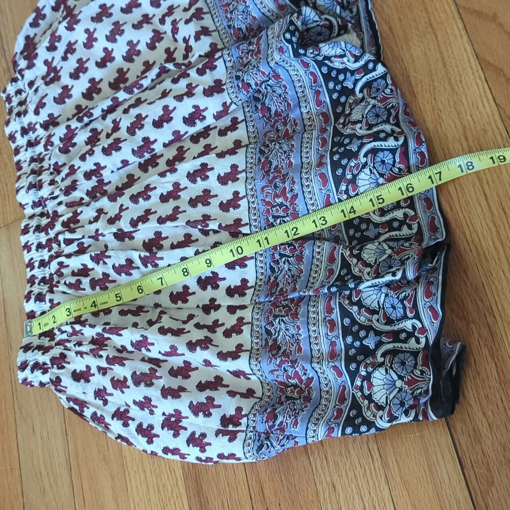 Xhilaration Indian print boho skirt - Picture 6 of 7